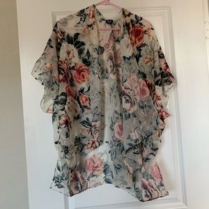 Floral kimono